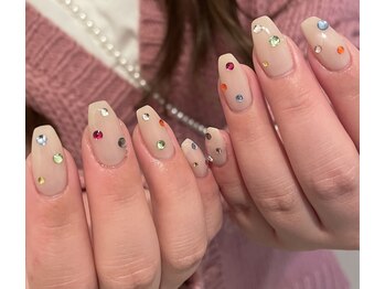 ダブリュー(W.)/春ネイル