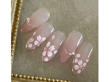 ザ デミュア 銀座店/春ネイルさくら