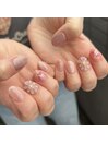 シェル♪押し花♪ぷっくりお花