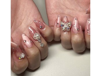 ステューネイル 小山店(STEW nail)/キラキラネイル