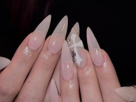 手描きクロムベージュ