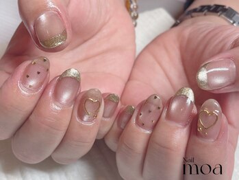 マグネット ラメフレンチ