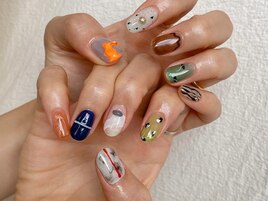 個性派ネイル