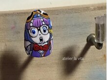 アトリエ ラビータ(atelier la vita)/手描きキャラクターネイル