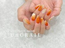 アン クレール(Un CRAIL)/オレンジニュアンス¥18000