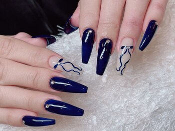 レアネイル 新宿(le'a nail)/リボンネイル