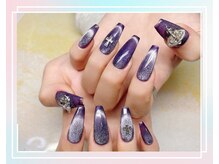 センシー ネイル スタジオ(Sensy Nail Studio)/持込デザインのスカルプ長さ出し