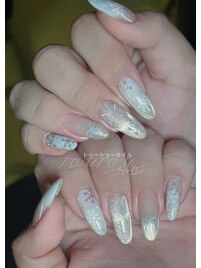 結晶xリボンx花火