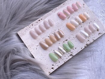 リュクス(RUXE)の写真/デザインに迷ってしまう方に★パラジェルシンプル¥6900♪300色以上のカラ-から色変更OK!大人上品デザイン♪