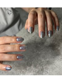 ギャリッターネイル