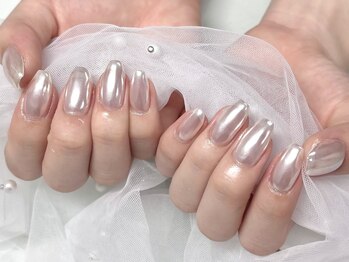 ネイルネージュ 錦糸町(Nail Neige)/ミラーネイル/オーロラネイル