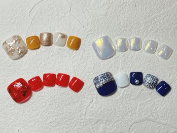 リデル(liddell)の写真/足元からオシャレを☆FOOTが初めての方にも◎豊富なデザインで足元を華やかに♪うれしいドライケア付!