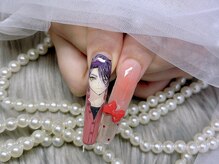 ネイル アリーズ セカンド(nail Allies 2nd)/痛ネイル 手書き 推しネイル
