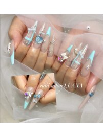 スカルプ持ち込みデザイン10本