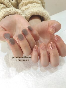 プライベート ネイルサロン マーマ(murmur)/アシメネイル