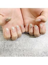 プライズアイリス アイラッシュ 池袋東口店(prize Iris eyelash)/シルバーネイル