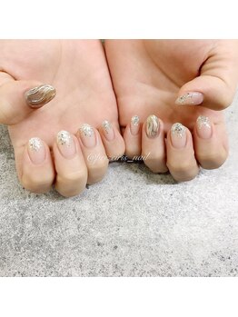 プライズアイリス アイラッシュ 池袋東口店(prize Iris eyelash)/シルバーネイル