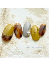 ネイルサロン クイル(QUILL)/10月べっ甲（１）