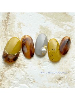 ネイルサロン クイル(QUILL)/10月べっ甲(1)