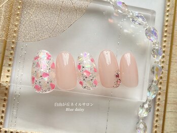 ブルーデイジー(Blue daisy)/過去の定額アートコース