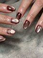 ドットネイル バイ エッセドット(.nail by esse.)&nbsp;マグネットネイルのツヤ出し得意です☆
