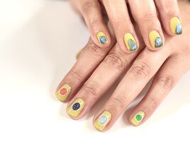 好きを詰め込むネイル♪