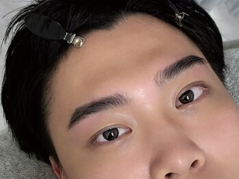 眉毛男子 池袋店/ご利用STEP５）細かい毛の処理