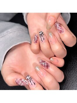 アモ(Amo)/チェックリボン☆