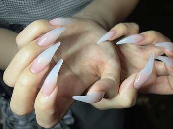 スカルプ研究所 バイ ネイルスミス(Nailsmith)の写真/《巨大パーツ/スーパーロングネイル/ダックネイル/猫爪ネイル/個性派ネイル》ブログ・フォトギャラリーへ◎