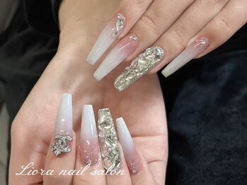 持ち込みデザイン　成人式ネイル