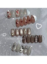 レイリーネイル(Reilly nail)/那覇ネイル/バレンタイン♪