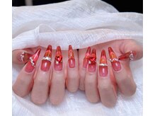 マルチューネイル 池袋(MARUCHU NAIL)/長さだし×パーツ付け放題120分