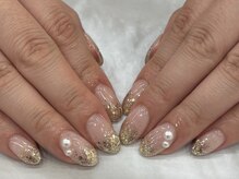 イチイバイリル 巣鴨店(ichii by Lir)/nail design:ラメグラデーション