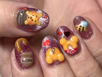 スワロンネイル 名古屋 新栄(SWALLONNAIL)の写真/再現度が高いアートが自慢！カリスマネイリスト監修サロンでイベント・推し活を充実◎