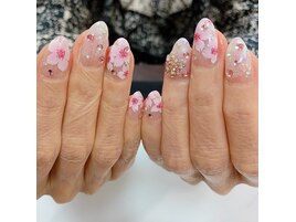 シンプルジェルネイル&本格ケア