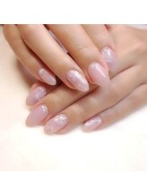 ピオニーネイル(peony nail)/ブライダルネイル