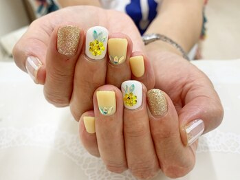 プルミエ ネイル(Premier Nail)/パイナップル★サロンサンプル