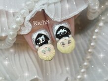 ネイルアンドまつげエクステ リッチエイト 原宿店(Rich8)/キャラクターネイル推しネイル