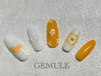 ネイルアンドアイラッシュ ジェムール 川越店(Nail&Eyelash GEMULE)/8月新作デザイン