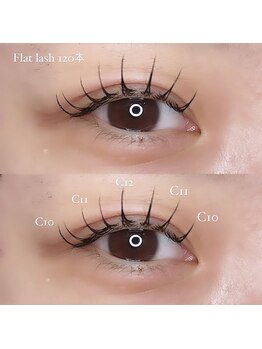 フーフロー(Fooflow)/Flat lash 120本