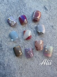 秋冬フット定額デザイン