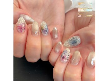 ネイルルームイチニサンシ(nailroom1234)