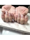 ピンクフレンチネイル