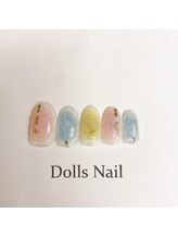 トータルビューティーサロン ドールズ(total beauty salon Dolls)/チークネイル
