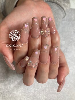 ネイルスタジオ アンビエント 表町店(Nail Studio ambient)/ピンクネイル