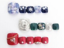 まつげアンドネイル ディアマンローズ(DIAMANT ROSE)/フット付け放題　6600円