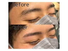 ルアン 表参道店/メンズ美眉毛スタイリング