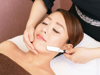 ビューティーフェイス 高松オルネ店の写真/【効果を実感】もっちりコラーゲンシェービング　50分￥8,000→￥6,600　思わず触りたくなるお肌に★