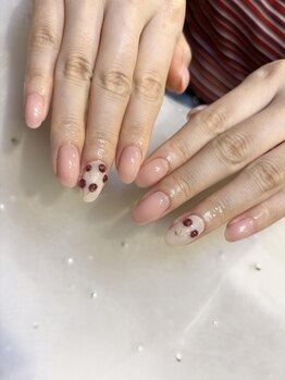 ララアンジュ(LaLa-Ange)/さくらんぼネイル