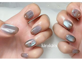 キラキラ(Kirakira)/２色グラデーション ネイル